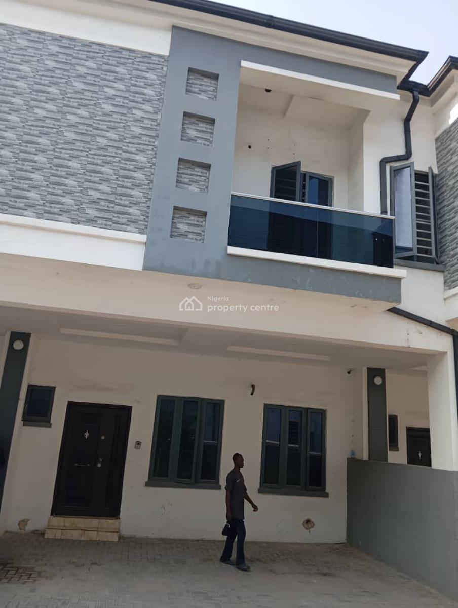 *  *serviced 4 Bedroom Terrace Duplex in Royal Pine Est, Toll Gate Eleganza Orchid, Lekki, Lagos, Terraced Duplex for Rent