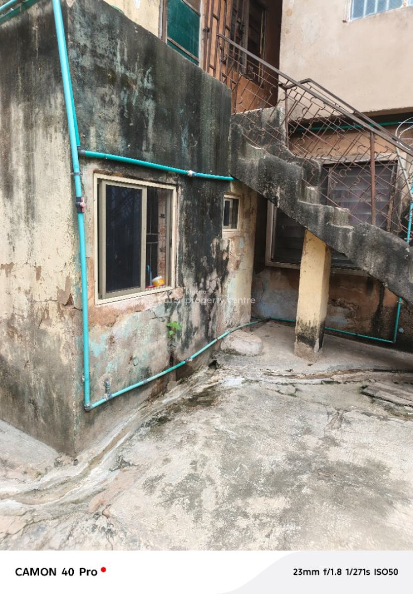 One Full Plot of Land with Demolishable Building in Ogba Central, Orimolade Street Off College Road, Ogba, Ikeja, Lagos, Block of Flats for Sale