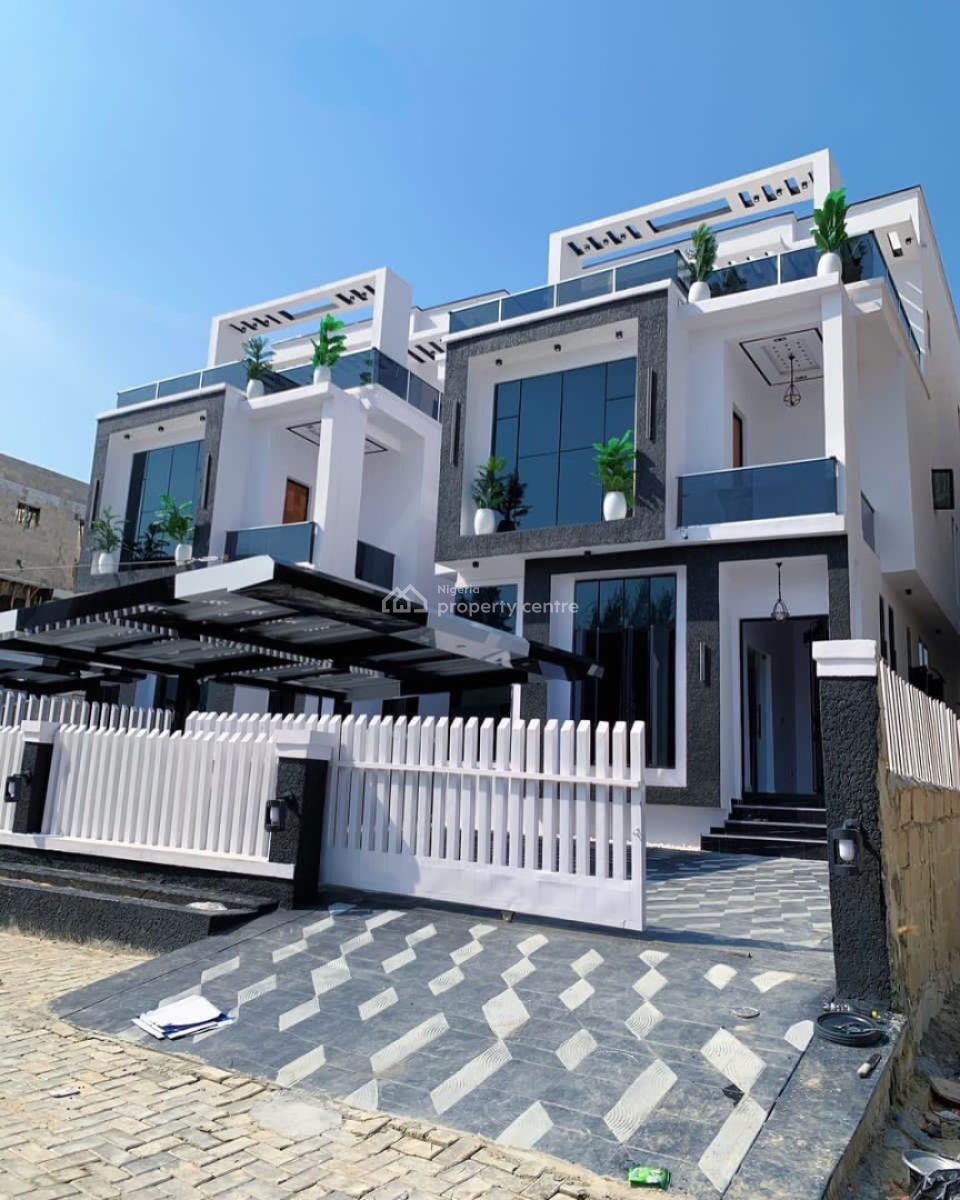 Fully Automated 5 Bedroom Fully Detached Smart Home Triplex, Lekki County Homes, Ikota, Lekki, Lagos, Detached Duplex for Sale