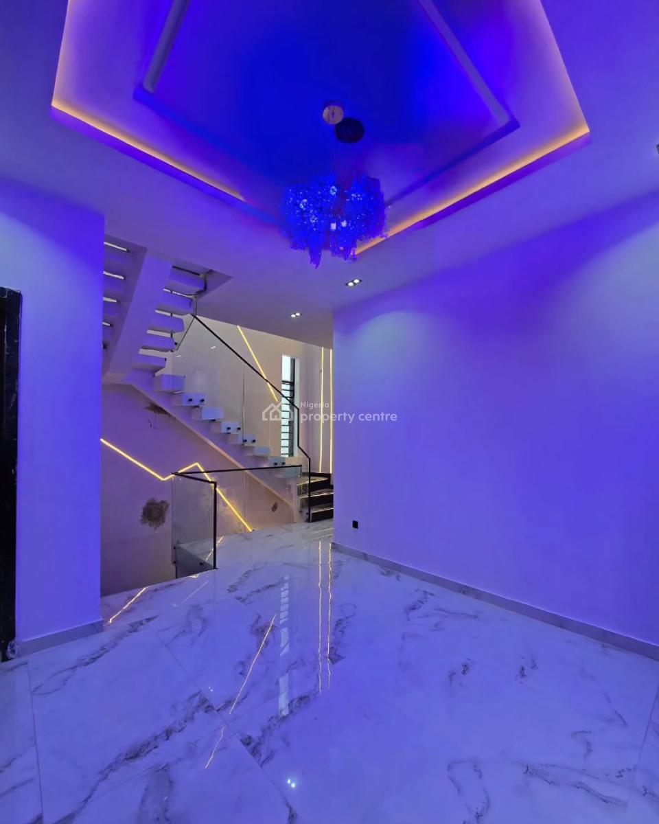 Fully Automated 5 Bedroom Fully Detached Smart Home Triplex, Lekki County Homes, Ikota, Lekki, Lagos, Detached Duplex for Sale