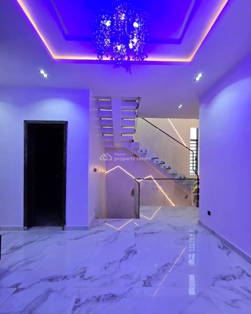 Fully Automated 5 Bedroom Fully Detached Smart Home Triplex, Lekki County Homes, Ikota, Lekki, Lagos, Detached Duplex for Sale