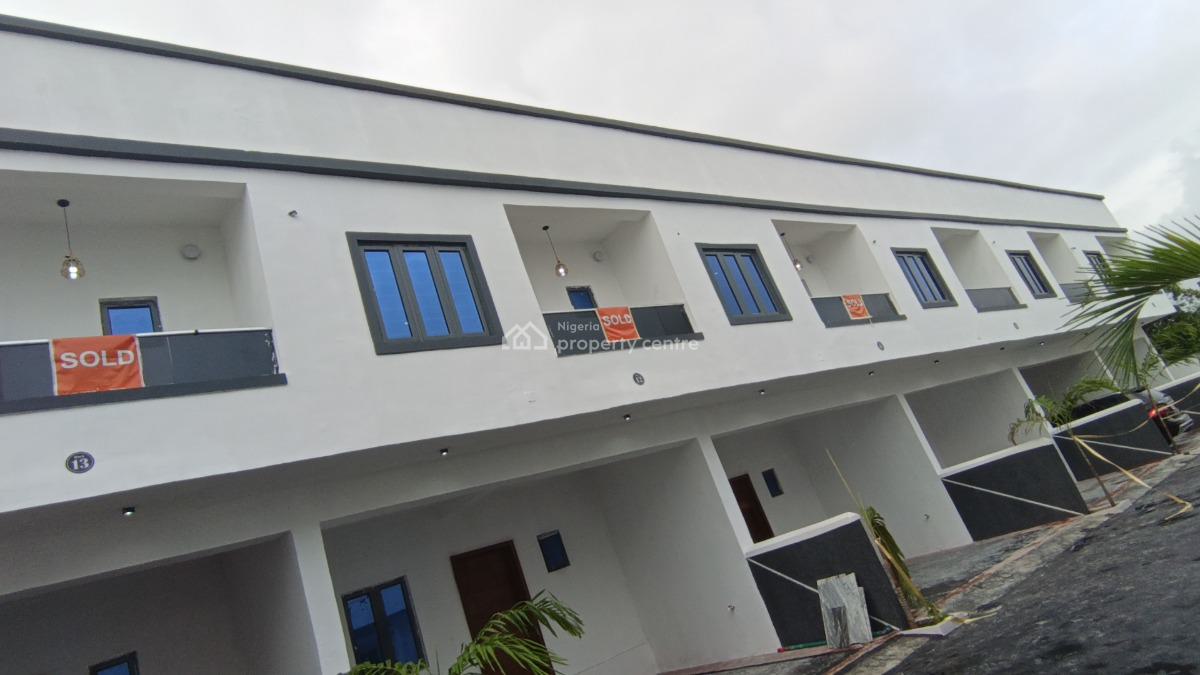 Luxury Alert!  4-bedroom Terraced Duplex with Swimming Pool ‍️, General Paint Estate Abraham Adesanya, Ajah, Lagos, Terraced Duplex for Sale