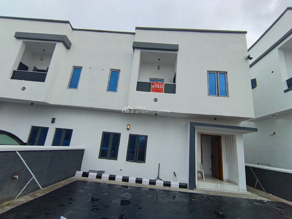 Luxury Alert!  4-bedroom Terraced Duplex with Swimming Pool ‍️, General Paint Estate Abraham Adesanya, Ajah, Lagos, Terraced Duplex for Sale