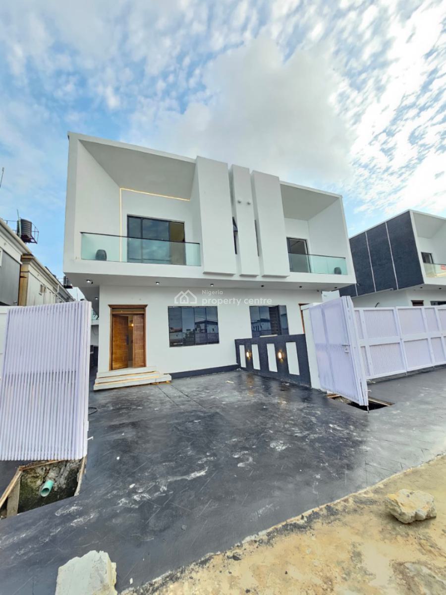 Luxurious Contemporary 4 Bedroom Deluxe Fully Detached Duplex with Bq, Orchid, Lekki, Lagos, House for Sale