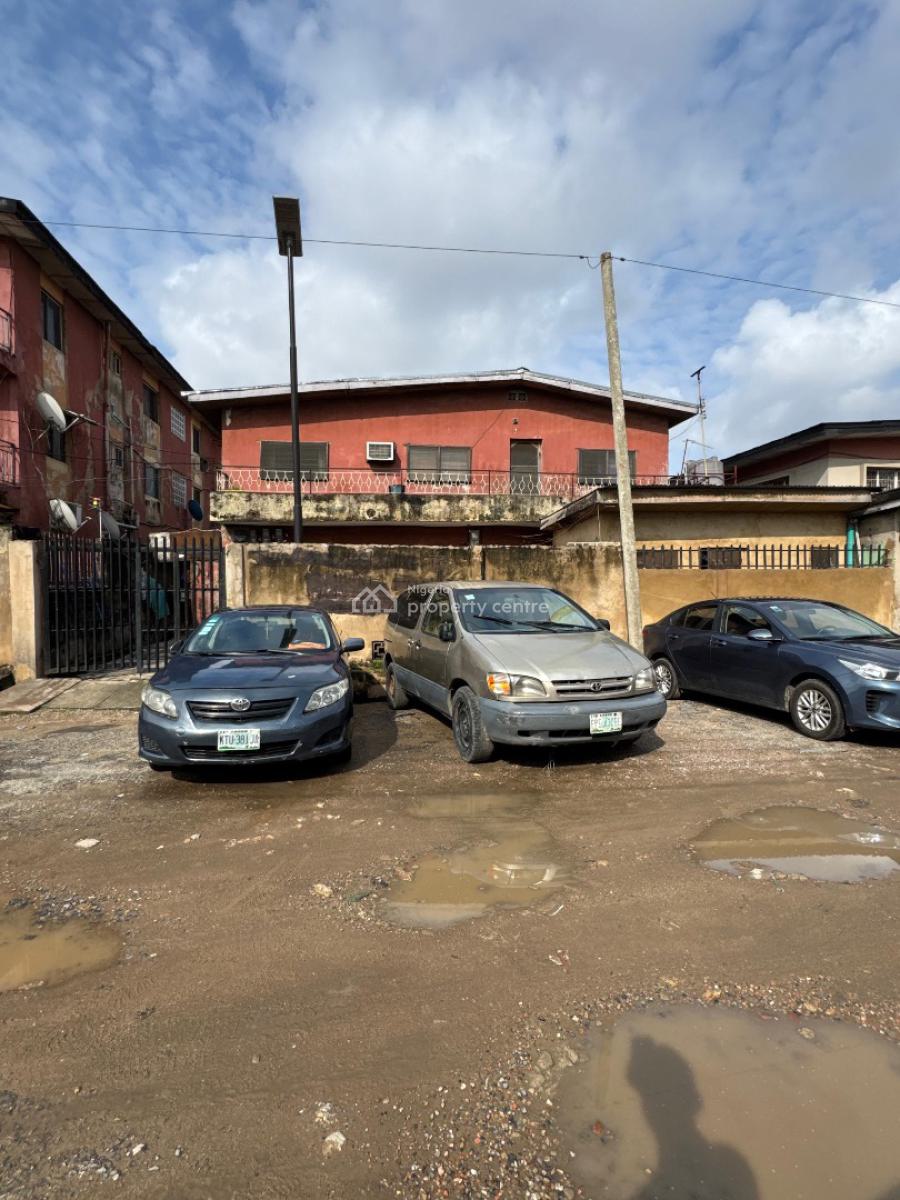 Buy and Renovate Block of Flat Suitable for a Residential Development, Ikate, Itire-ikate, Surulere, Lagos, Residential Land for Sale