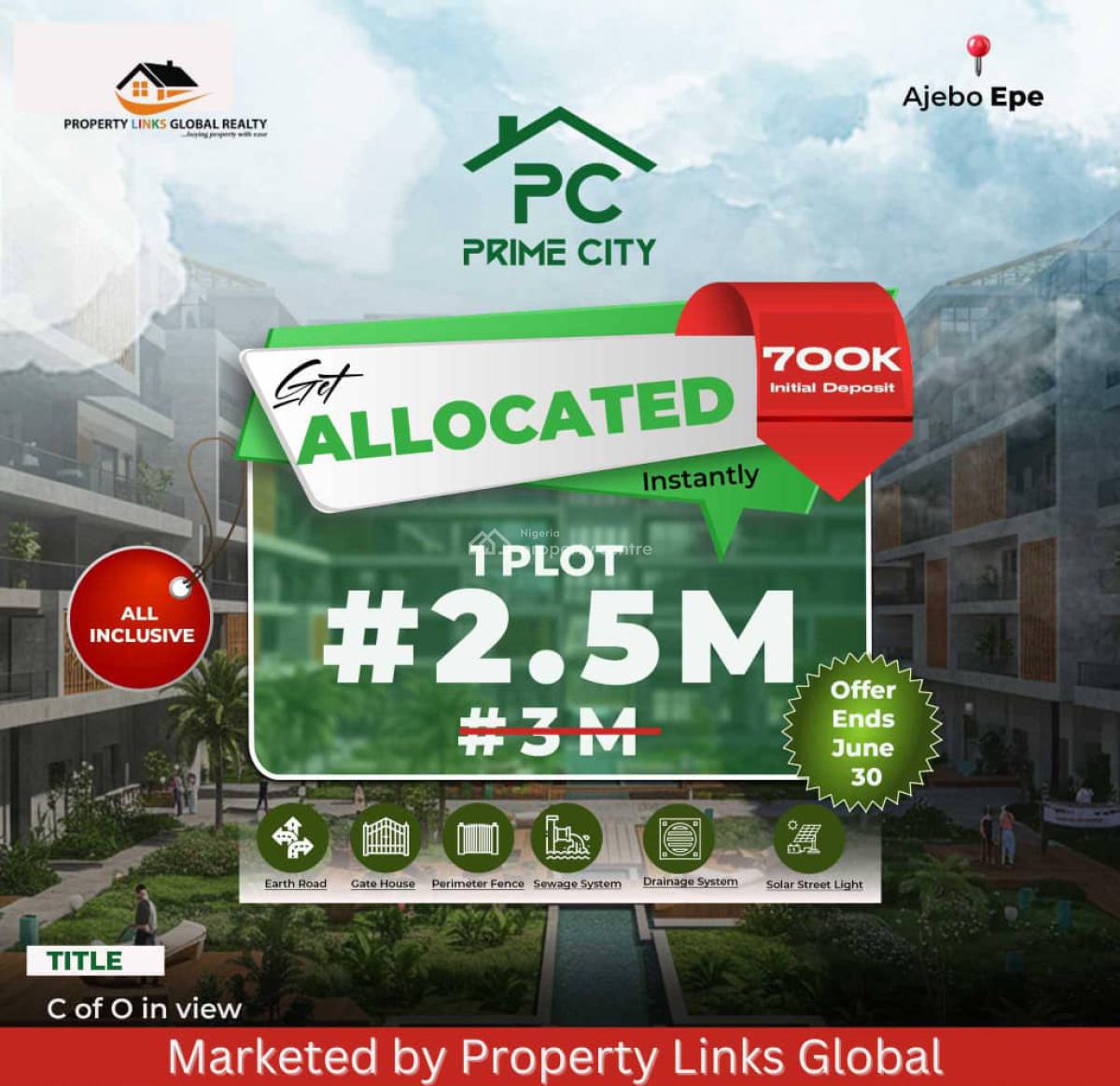 Affordable Land in a Prime Location, Epe, Lagos, Commercial Land for Sale