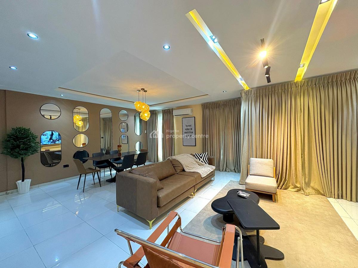 Luxurious Brand New 3 Bedroom Maisonette, The Residence, Parez Drive, Lekki Phase 1, Lekki, Lagos, Flat / Apartment Short Let