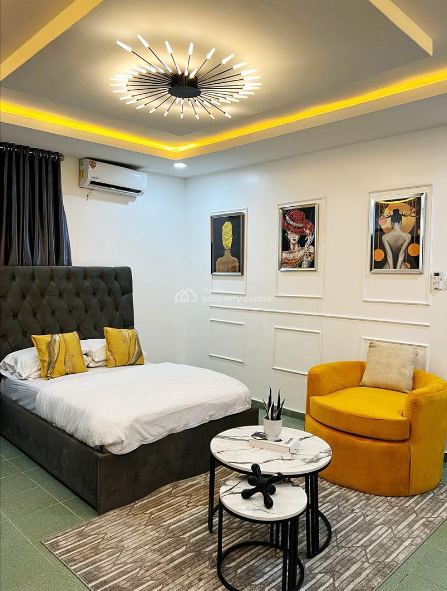 Luxurious Studio Apartment, Lobito Crescent, Wuse 2, Abuja, Flat / Apartment Short Let
