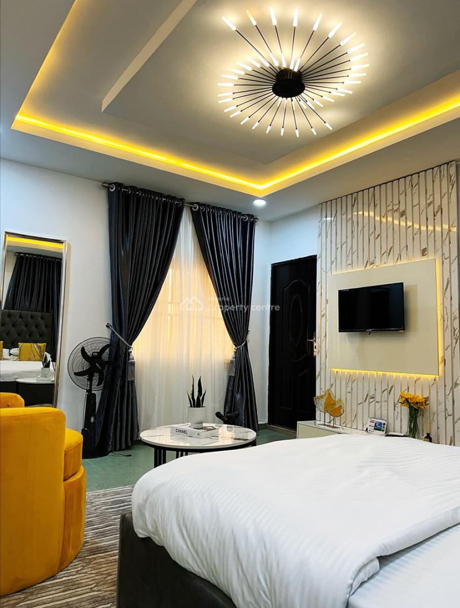 Luxurious Studio Apartment, Lobito Crescent, Wuse 2, Abuja, Flat / Apartment Short Let