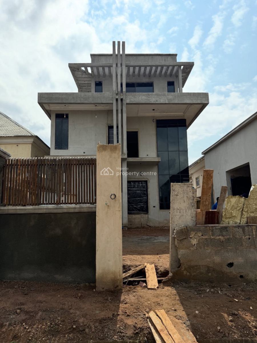5bedroom Detached Duplex with a Pool,rooftop,bq & Gazebo, Apo Resettlement, Apo, Abuja, Detached Duplex for Sale