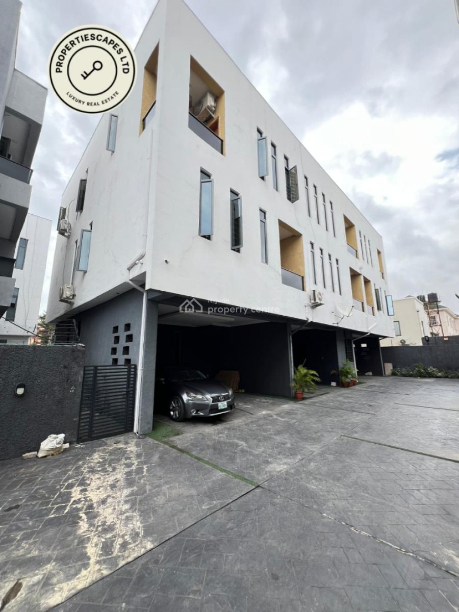 Most Affordable 4 Bedroom Terraced Duplex with Bq, Osapa London, Lekki, Lagos, Terraced Duplex for Sale