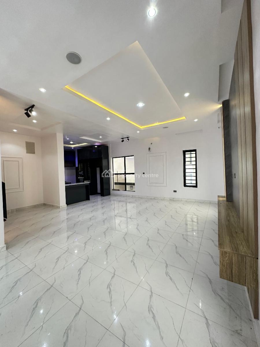 Exquisitely Built 5 Bedroom with Bq, Water View Rooftop Terrace, Ajah, Lagos, Detached Duplex for Sale