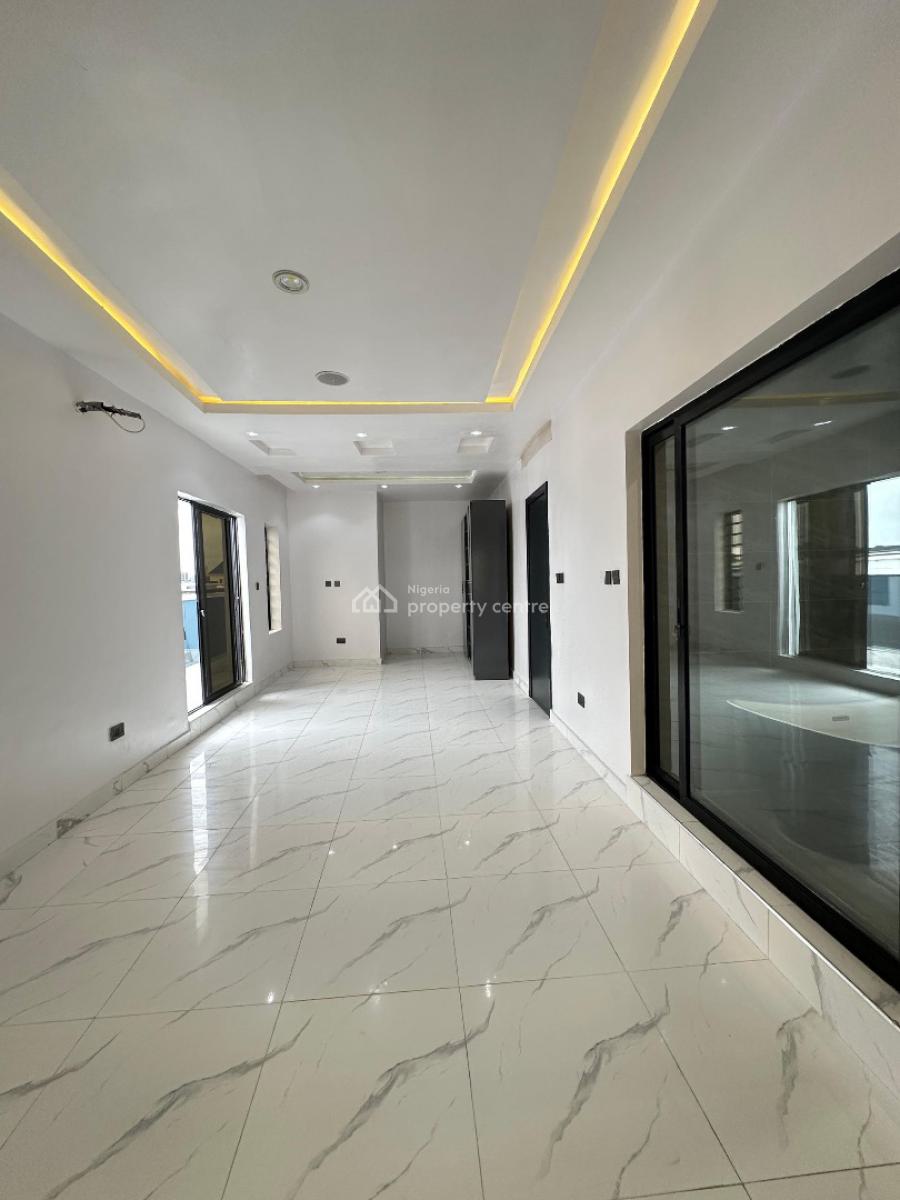 Exquisitely Built 5 Bedroom with Bq, Water View Rooftop Terrace, Ajah, Lagos, Detached Duplex for Sale