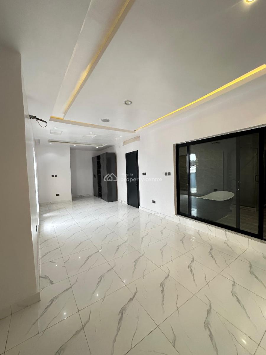 Exquisitely Built 5 Bedroom with Bq, Water View Rooftop Terrace, Ajah, Lagos, Detached Duplex for Sale