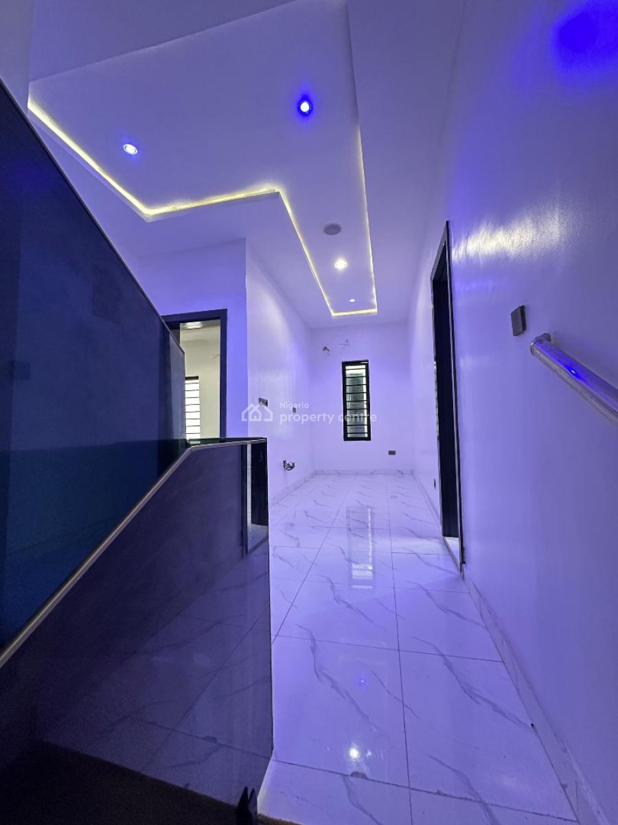 Exquisitely Built 5 Bedroom with Bq, Water View Rooftop Terrace, Ajah, Lagos, Detached Duplex for Sale
