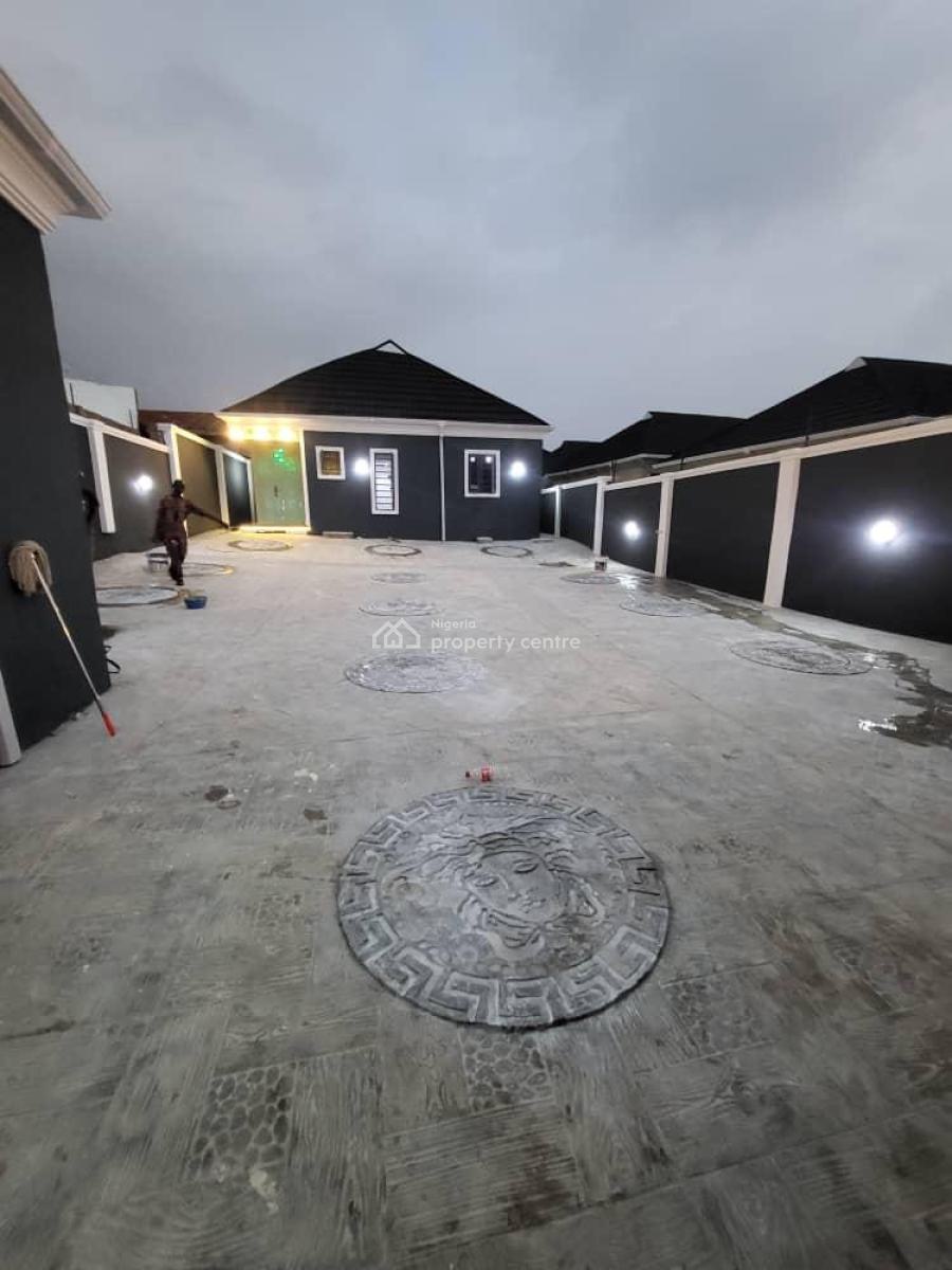 Newly Built 3 Bedrooms Bungalow Home + Bq & Security Post on 500 Sqm, Olofa Royal Estate, Elebu Off Akala Expressway, Ibadan, Oyo, Detached Bungalow for Sale