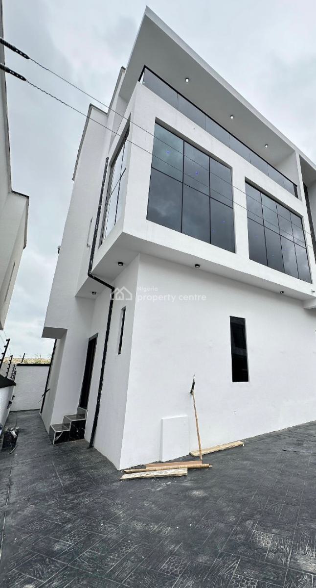 Outstanding 5 Bedroom Fully Detached Duplex with Bq in a Secure Estate, Ajah, Lekki, Lagos, Detached Duplex for Sale