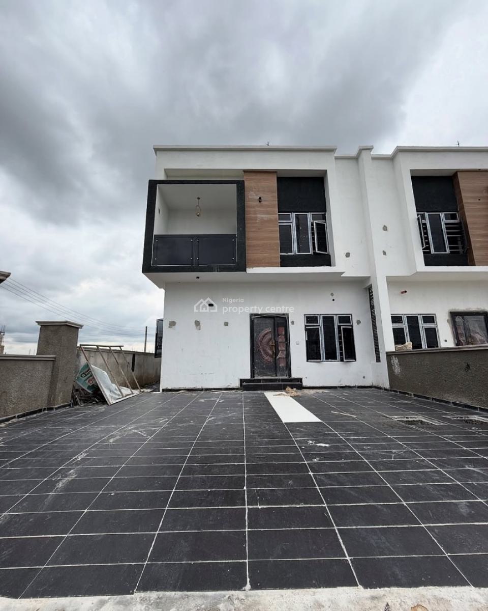 Bedroom Semi Detached Duplex Wt  1 Room Service Quarters, Gold Town Estate Rumuodomaya Port Harcourt, Port Harcourt, Rivers, Semi-detached Duplex for Sale
