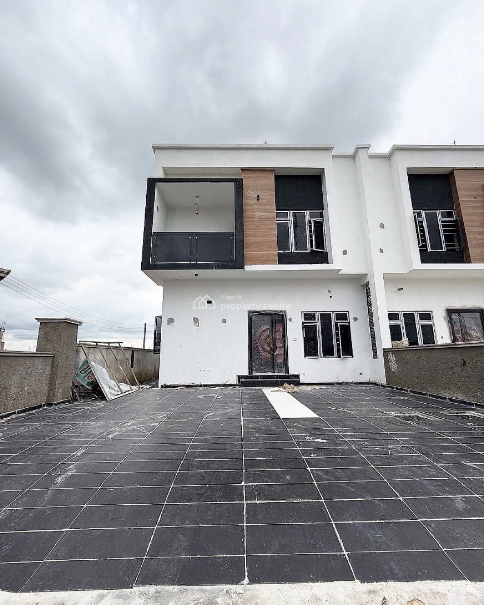 Bedroom Semi Detached Duplex Wt  1 Room Service Quarters, Gold Town Estate Rumuodomaya Port Harcourt, Port Harcourt, Rivers, Semi-detached Duplex for Sale