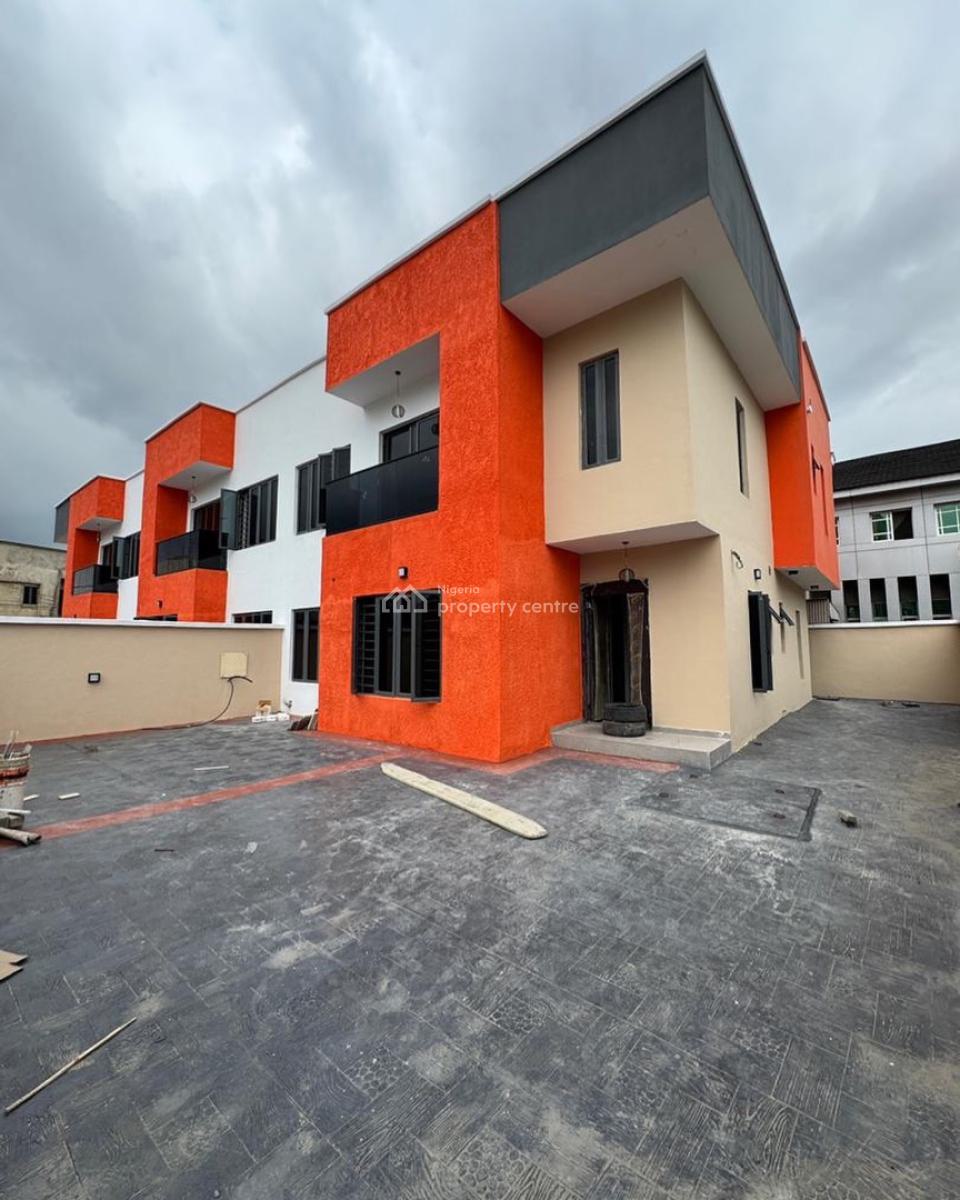 Newly Built 4 Bedroom Terrace Duplex with a Room Bq, Gbagada, Lagos, Terraced Duplex for Sale