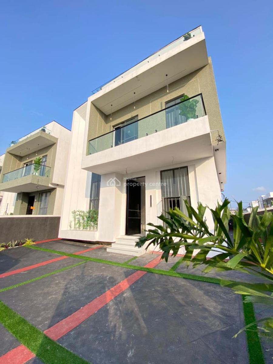 Contemporary 5 Detached Duplex with Swimming Pool, in a Prestigious Estate, Ajah, Lagos, Detached Duplex for Sale