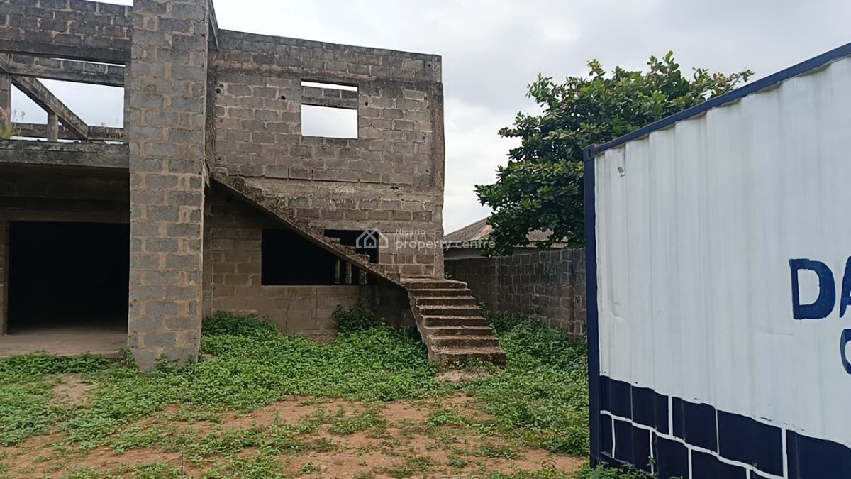 Uncompleted Complex on Two Plots Facing Express Ishefun Road,ayobo, Ishefun,captain Davies Road, Ayobo, Lagos, Plaza / Complex / Mall for Sale