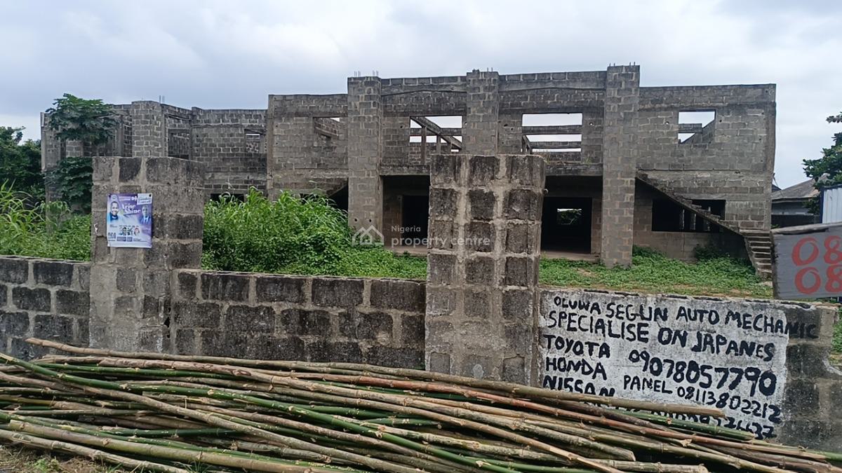 Uncompleted Complex on Two Plots Facing Express Ishefun Road,ayobo, Ishefun,captain Davies Road, Ayobo, Lagos, Plaza / Complex / Mall for Sale