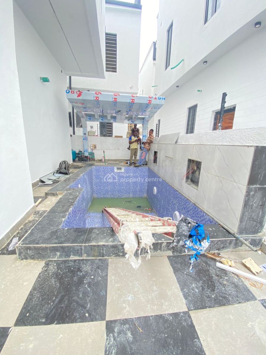 Lovely Built 5 Bedroom Detached Duplex with Swimming Pool, Ajah, Lagos, Detached Duplex for Sale