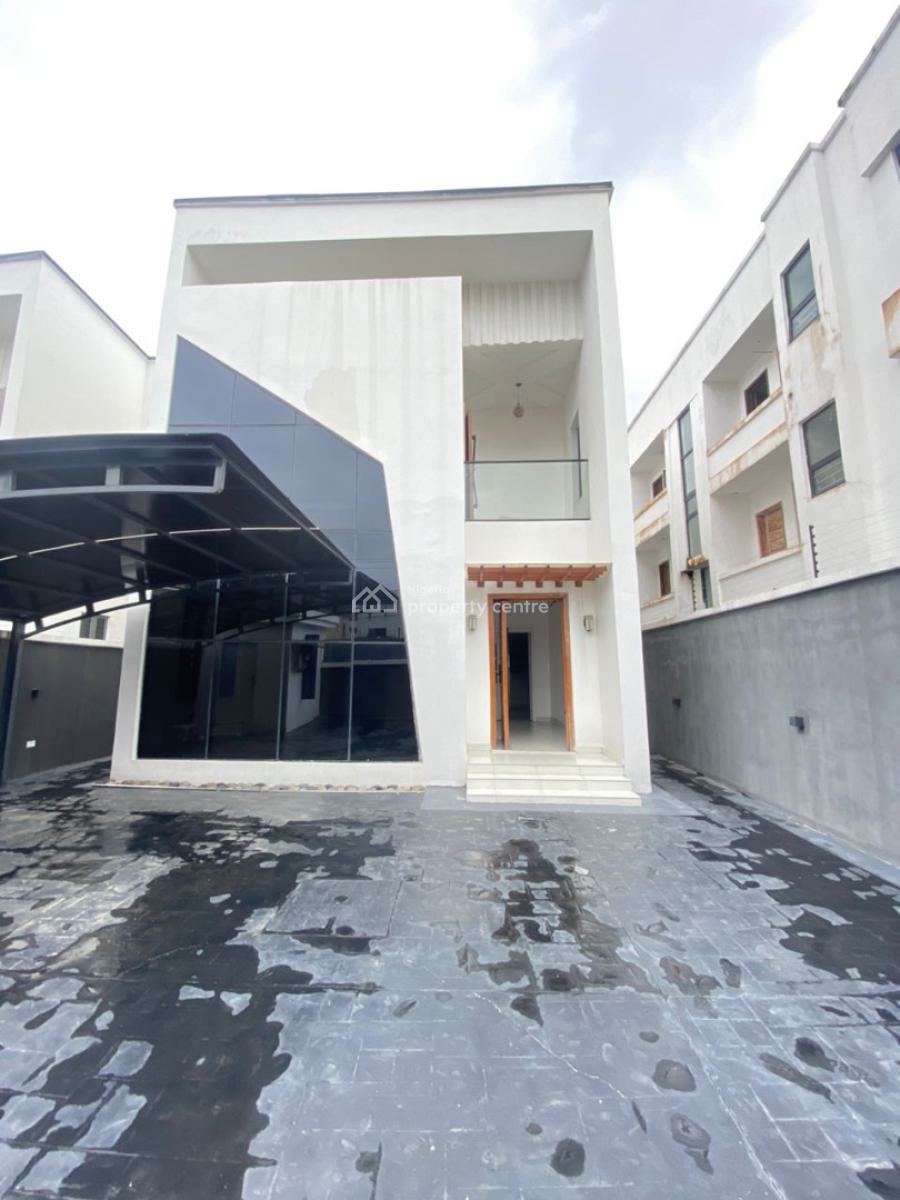 Newly Built 5 Bedroom Detached Duplex with Bq, Chevron Lekki Lagos, Lekki, Lagos, Detached Duplex for Sale
