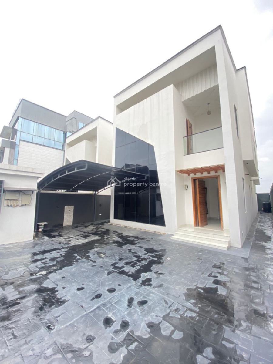 Newly Built 5 Bedroom Detached Duplex with Bq, Chevron Lekki Lagos, Lekki, Lagos, Detached Duplex for Sale
