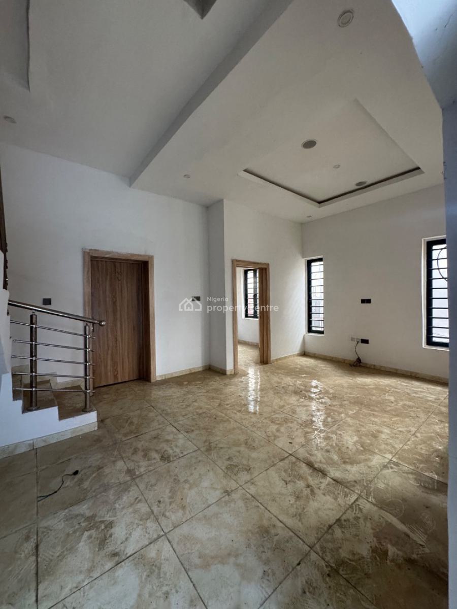 Fully Service Nice 3 Bedroom Duplex Terrace 24 Hours Light, Harris Drive Lekki, Lekki, Lagos, Terraced Duplex for Rent
