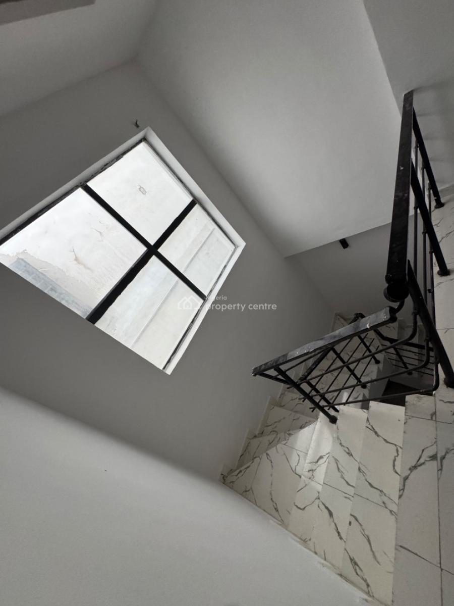 Nice Service 4 Bedroom Duplex Terrace with Pool Before Round About, Orchid Road Lekki Before Round About, Lekki, Lagos, Terraced Duplex for Rent