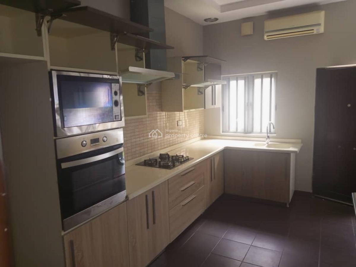 Well-built 4br + 1rsq Terraced Townhouse, Off Udi Street, Osborne, Ikoyi, Lagos, House for Rent