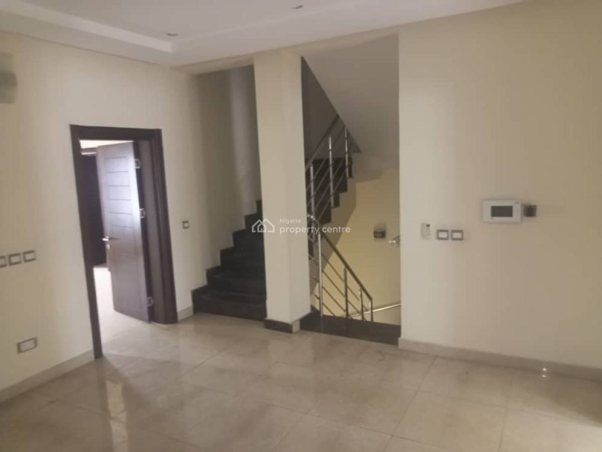 Well-built 4br + 1rsq Terraced Townhouse, Off Udi Street, Osborne, Ikoyi, Lagos, House for Rent