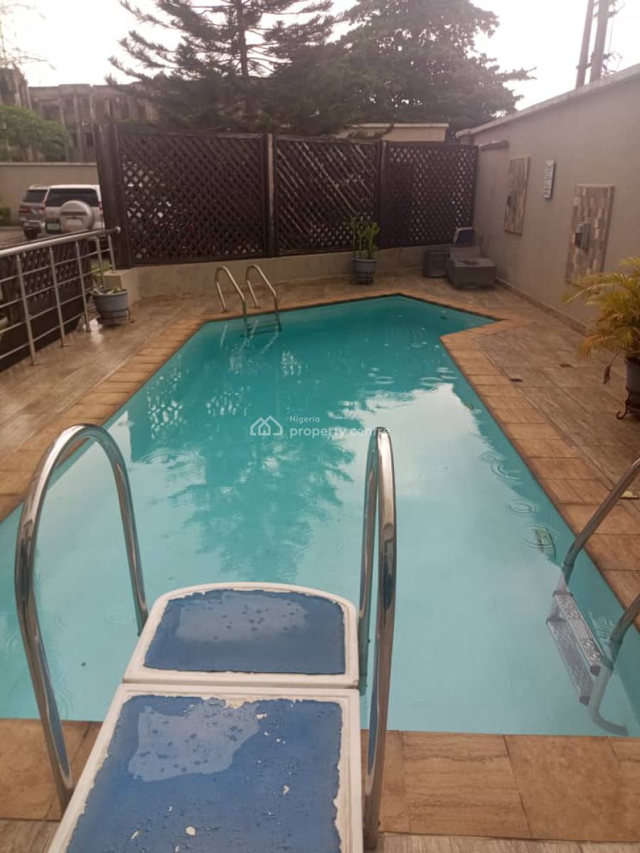 Well-built 4br + 1rsq Terraced Townhouse, Off Udi Street, Osborne, Ikoyi, Lagos, House for Rent