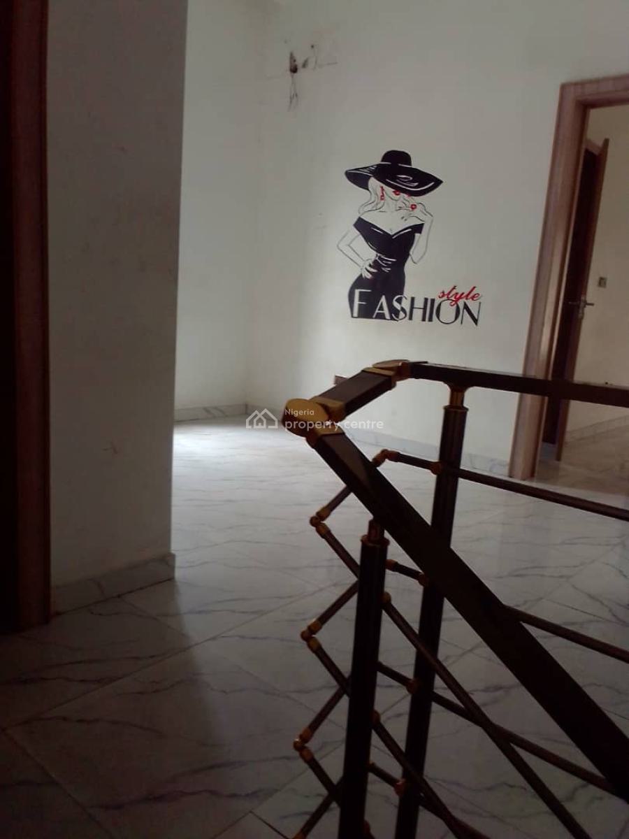 Facing Major Road 4 Bedrom Duplex Semi Detached with Bq Self Compound, Chevron Alternatives Lekki, Lekki, Lagos, Semi-detached Duplex for Rent