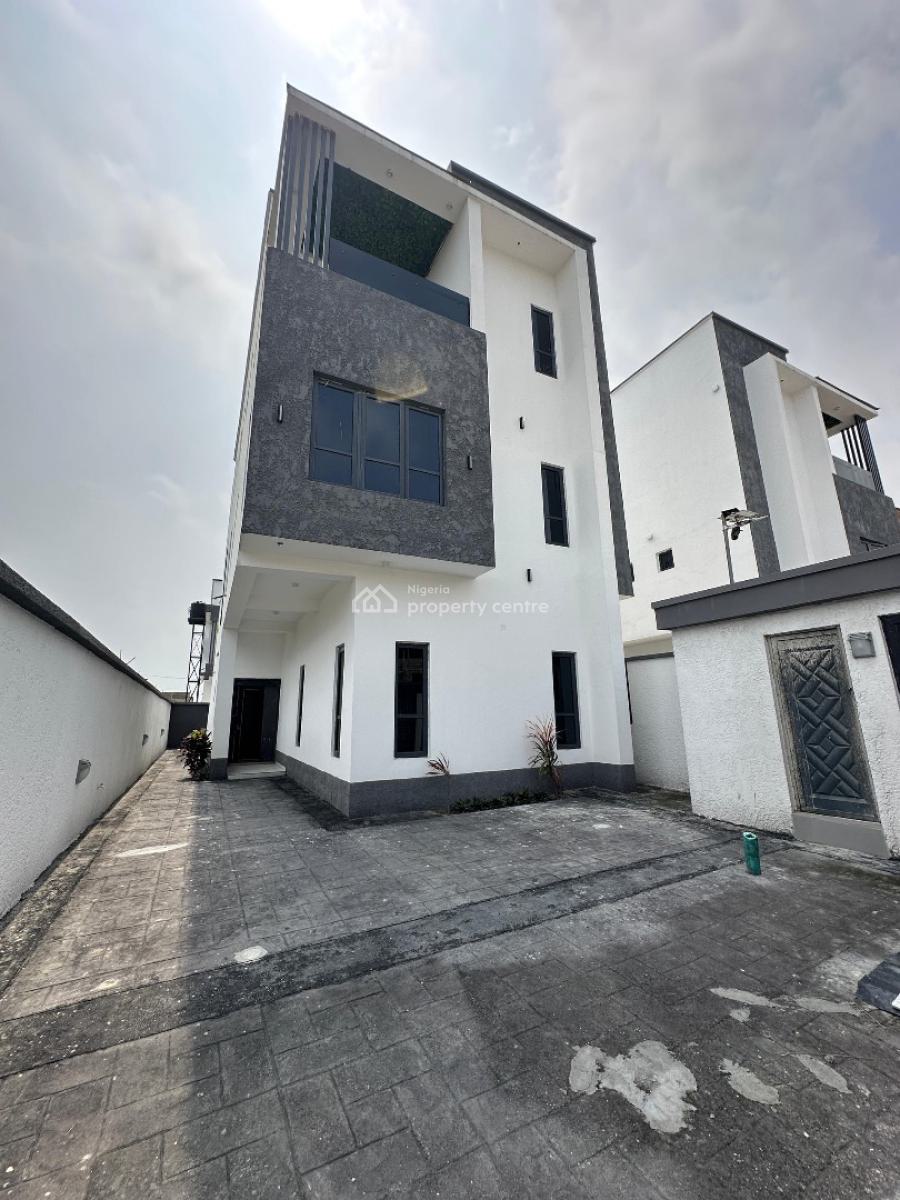Spacious 5 Bedroom Fully Detached Duplex with Bq in a Secure Estate, Ajah, Lekki, Lagos, Detached Duplex for Sale
