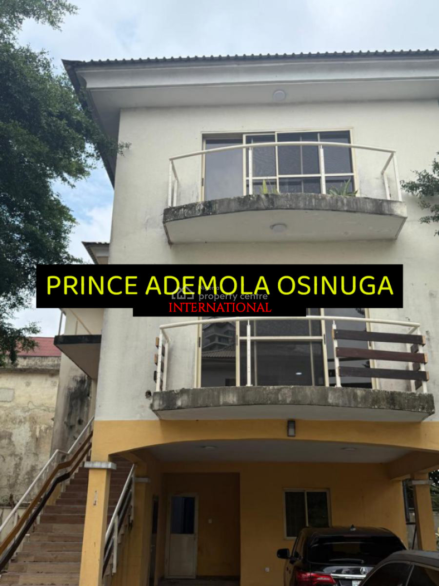 Premium Detached 5 Bedroom House Within Shared Premises+ Bq+garage, Old Ikoyi, Old Ikoyi, Ikoyi, Lagos, Detached Duplex for Rent