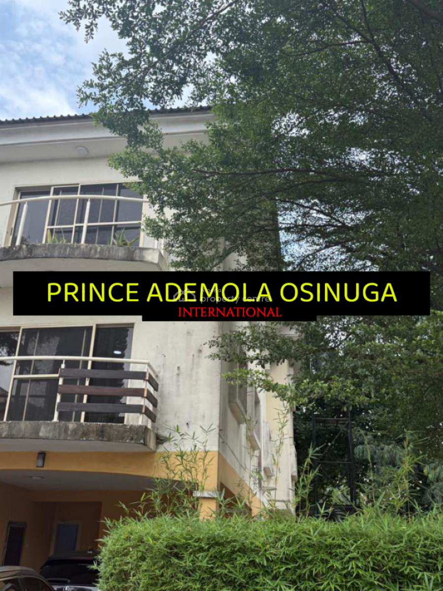 Premium Detached 5 Bedroom House Within Shared Premises+ Bq+garage, Old Ikoyi, Old Ikoyi, Ikoyi, Lagos, Detached Duplex for Rent