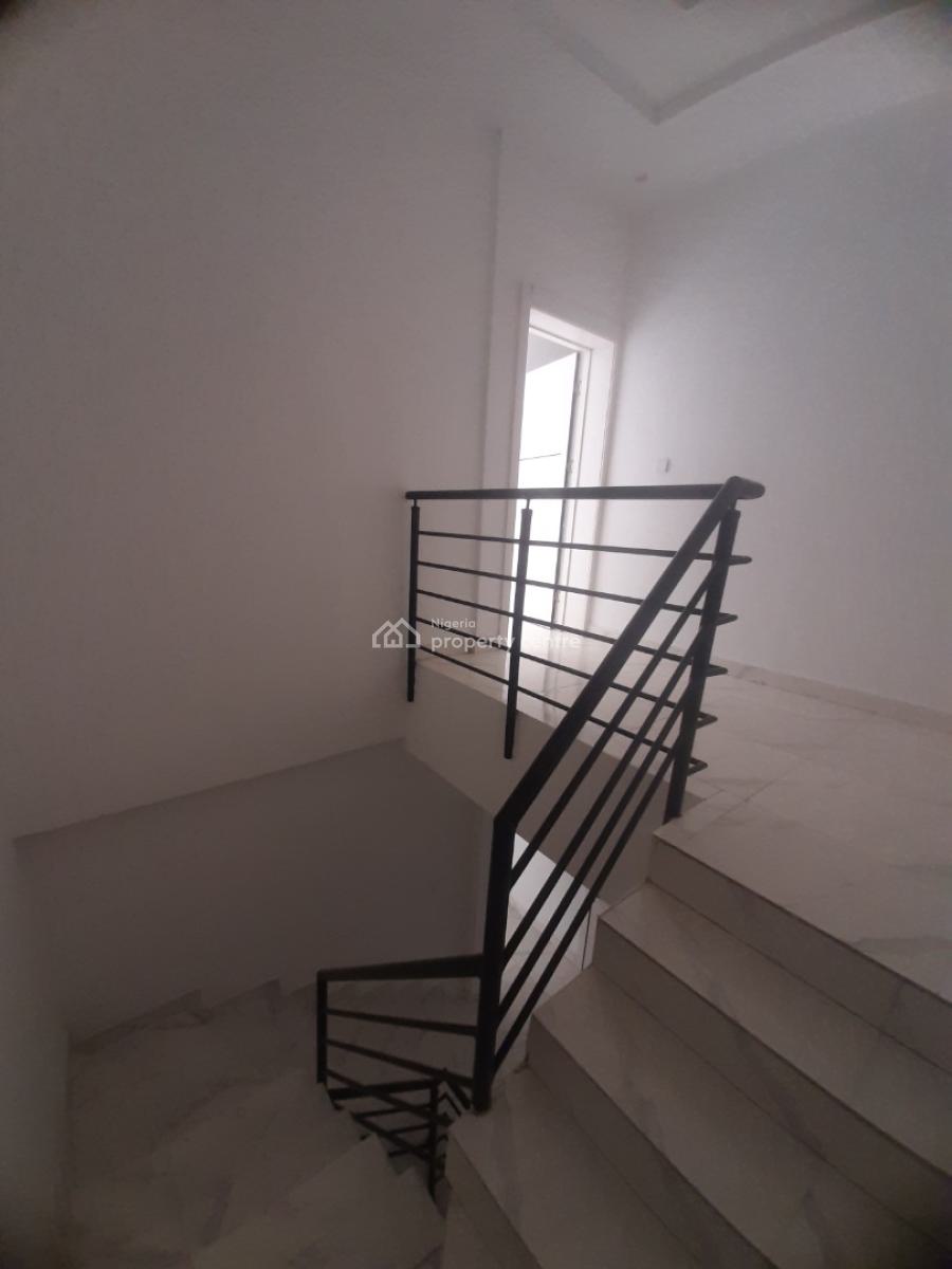 New and Serviced with 24/7 Power Supply 4 Bedroom En-suite Townhouse W, Lekki Phase 1, Lekki, Lagos, Terraced Duplex for Rent