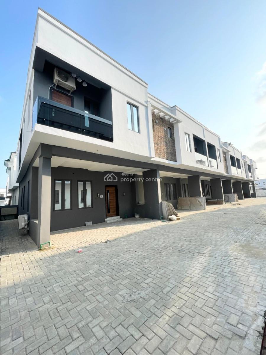 Newly Built Distress 3 Bedroom Terrace Duplex in Ajah, Abraham Adesanya, Ajah, Lagos, Terraced Duplex for Sale