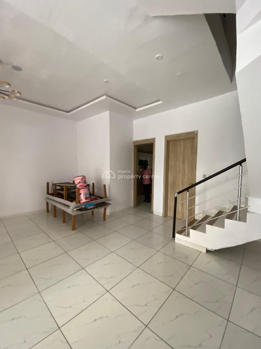 Service 4 Bedroom Terrace Duplex with Bq, Harris Drive Beside Vgc, Lekki, Lagos, Terraced Duplex for Rent