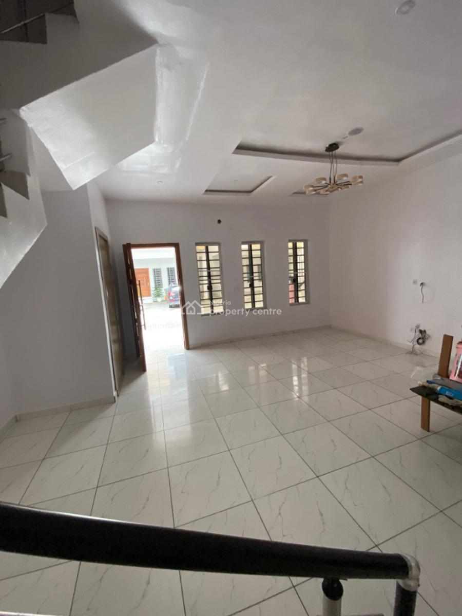 Service 4 Bedroom Terrace Duplex with Bq, Harris Drive Beside Vgc, Lekki, Lagos, Terraced Duplex for Rent