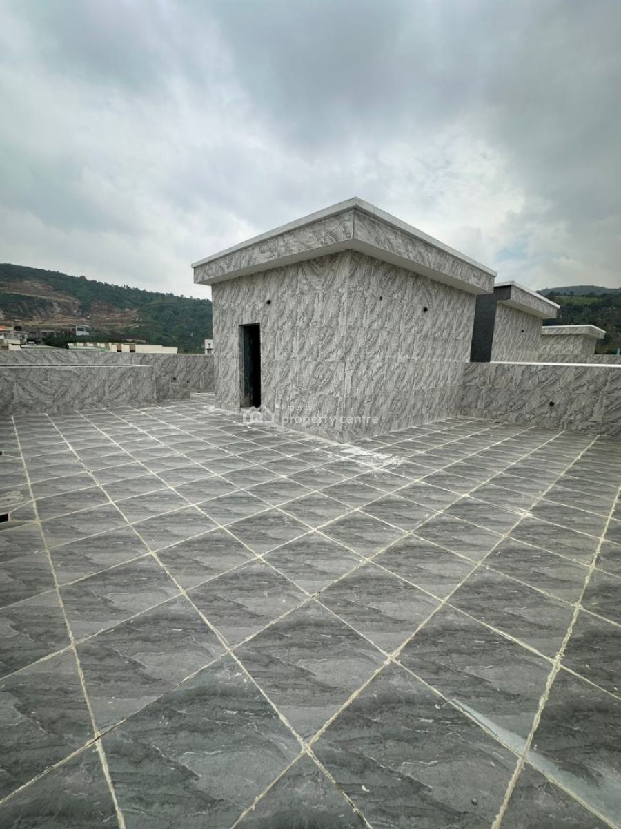 Luxury 6-bedroom Terraced Duplex, with Rooftop Lounge + 1-room Bq, Katampe, Abuja, Terraced Duplex for Sale