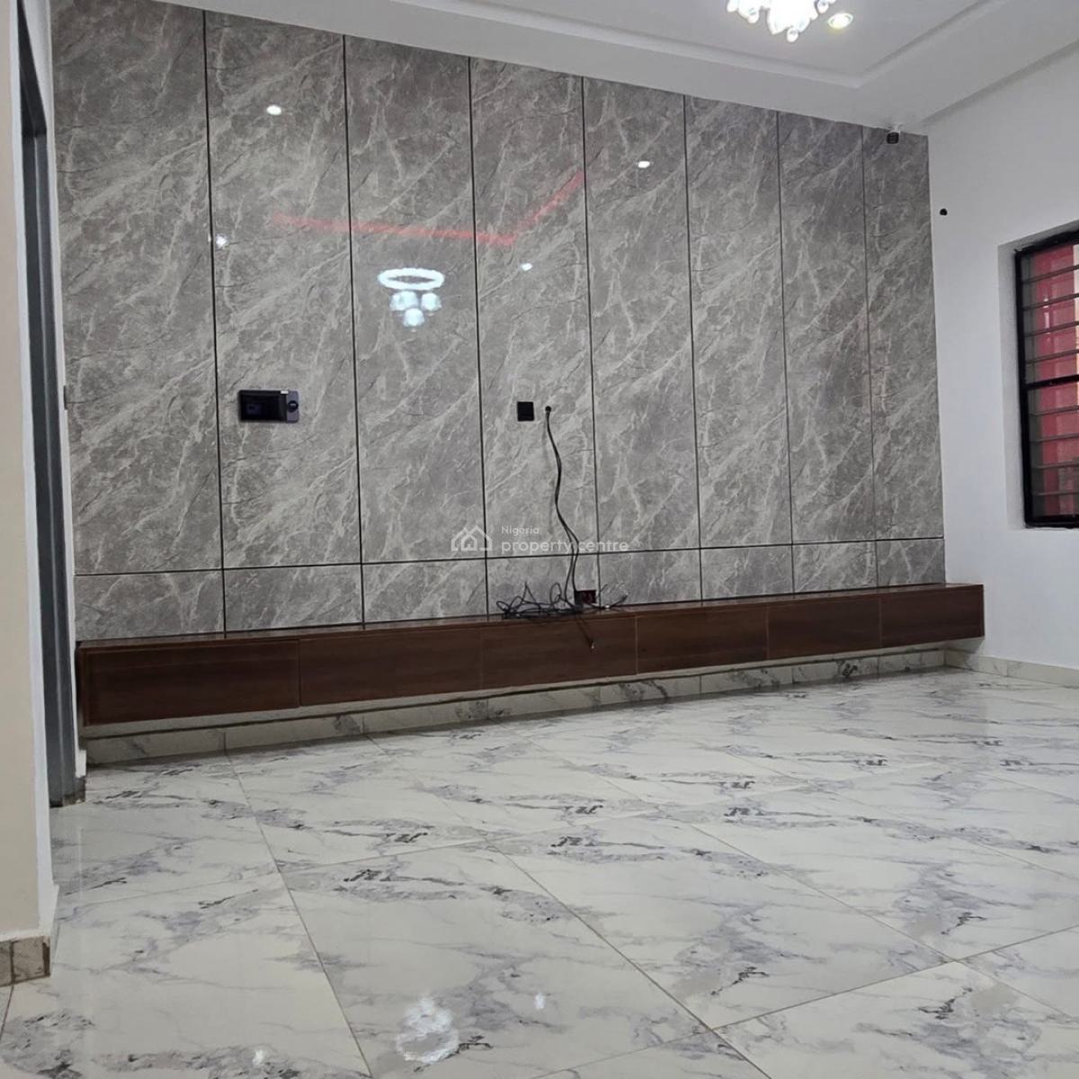 5 Bedrooms Automated Detached Duplex,1bedrm Bq,cctv,cinema,solar, Sweet and Well Secured Neighborhood, Wuye, Abuja, Detached Duplex for Sale