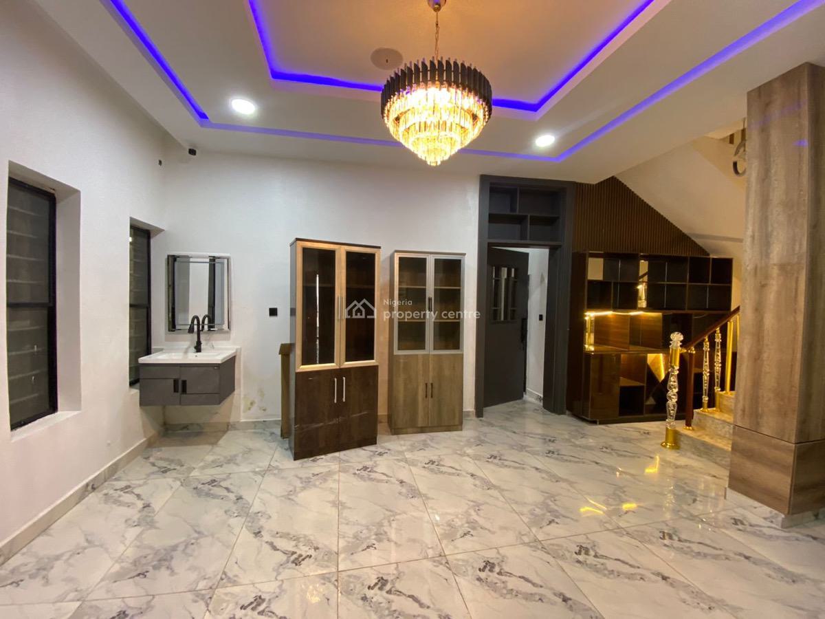 5 Bedroom Automated Detached Duplex, 1 Bedroom Bq, Cctv, Cinema, Solar, Wuye, Abuja, Detached Duplex for Sale