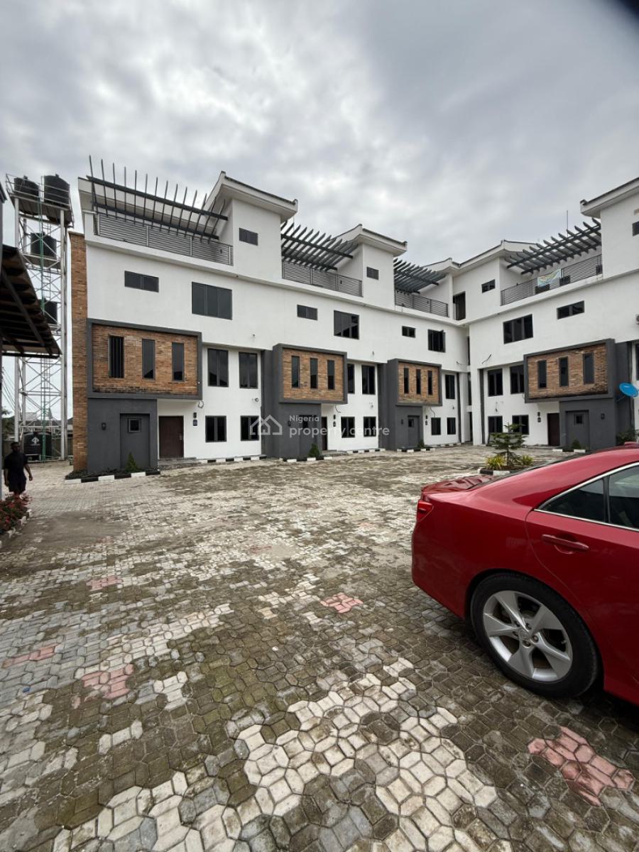 Newly Built 4 Bedroom Terrace Duplex with Bq, Jabi Main, Jabi, Abuja, Detached Duplex for Rent