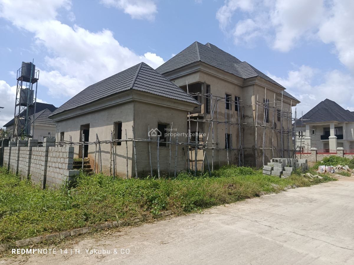 Luxury Design 5bedroom Duplex with Bq, River Park Estate Airport Road Lugbe, Lugbe District, Abuja, Detached Duplex for Sale