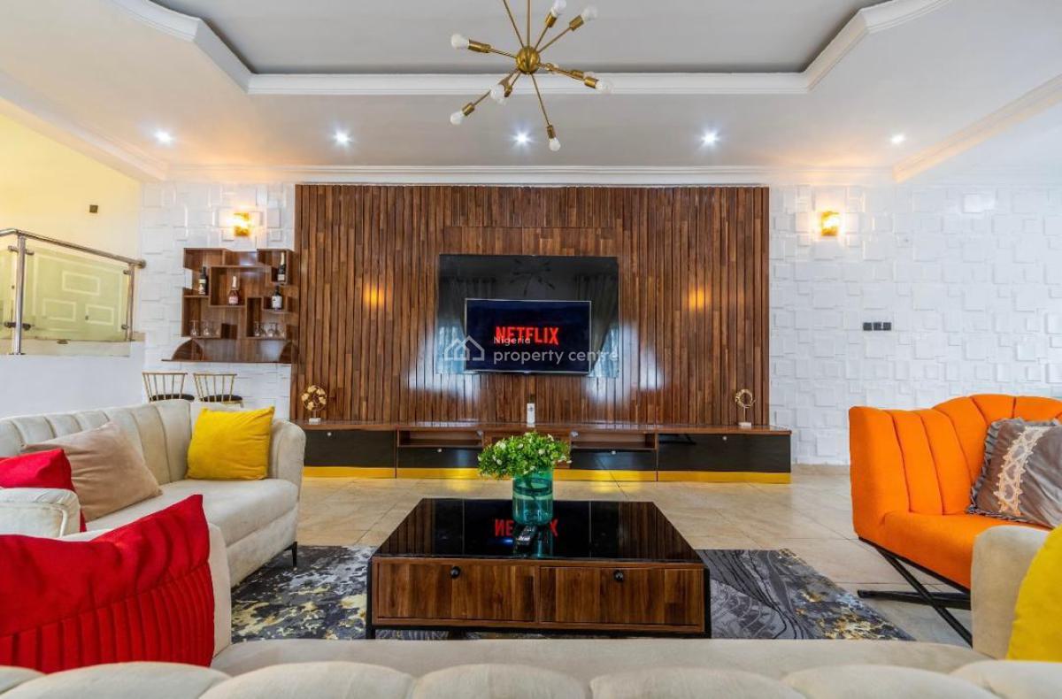 Furnished 4bedroom Detached Duplex with Wifi, Netflix,snooker, Ikate, Lekki, Lagos, Detached Duplex Short Let