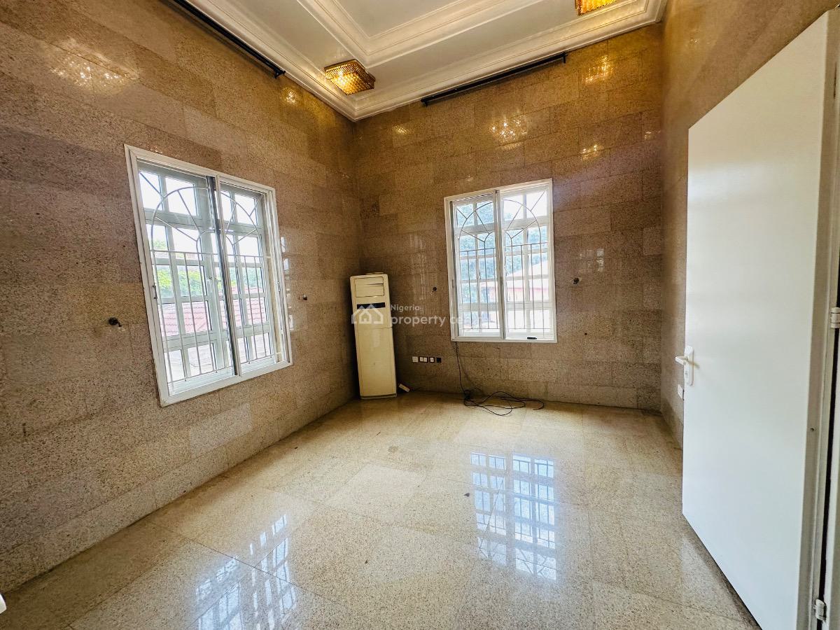 Furnished 4 Bedrooms Detached Duplex with 2 Rooms Bq Swimming Pool, Serene Environment, Maitama District, Abuja, Detached Duplex for Rent